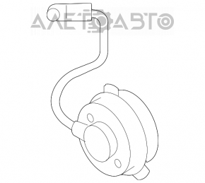 Motorul ventilatorului de răcire stânga pentru Acura MDX 07-13