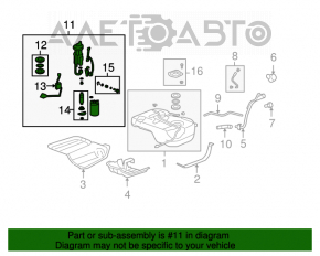 Топливный насос бензонасос Acura MDX 07-13 3.7