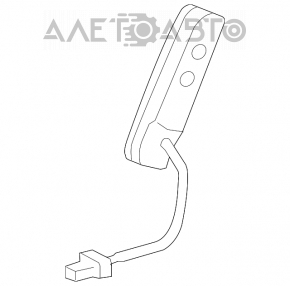 Airbagul pentru scaunul din stânga al mașinii Acura MDX 07-13.