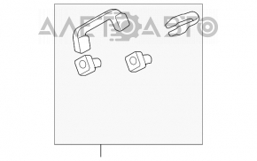 Manerul plafonului frontal pentru Acura MDX 07-13