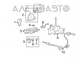 Шифтер КПП Acura MDX 07-13