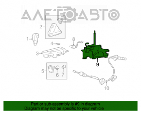 Шифтер КПП Acura MDX 07-13