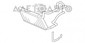 Радиатор отопителя печки Acura MDX 07-13