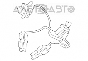 Кнопки управления на руле Acura MDX 07-13