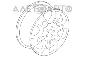 Комплект дисков R18 x 8J 5*114,3 4шт Acura MDX 07-13