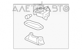 Подсветка номера двери багажника левая Acura MDX 07-13