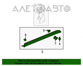 Pragul de la picior drept Acura MDX 07-13