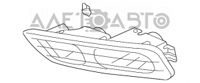 Farul anti-ceață stânga pentru Acura MDX 07-13