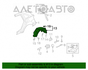 Bara spate dreapta Acura MDX 07-13