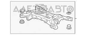 Bara spate pentru Acura MDX 07-13