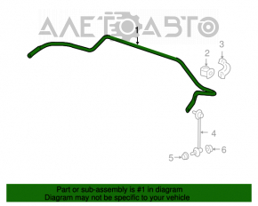 Stabilizator spate pentru Acura MDX 07-13