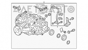 Задний дифференциал редуктор Acura MDX 07-13