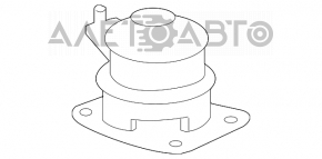 Подушка двигателя задняя Acura MDX 07-13 новый OEM оригинал