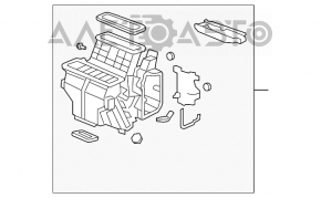 Radiatoarele asamblate Acura MDX 07-13