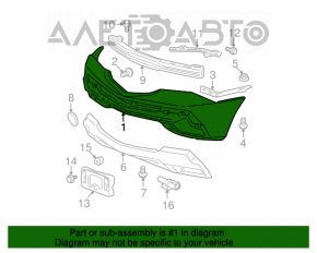 Bara fata goala Acura MDX 07-13