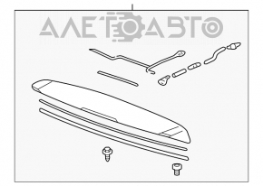 Spoilerul portbagajului pentru Acura MDX 07-13