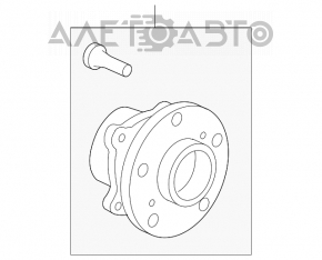 Rulment roata spate dreapta pentru Acura MDX 07-13, nou, aftermarket, GSP.