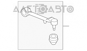 Рычаг поперечный задний левый Acura MDX 07-13 новый OEM оригинал