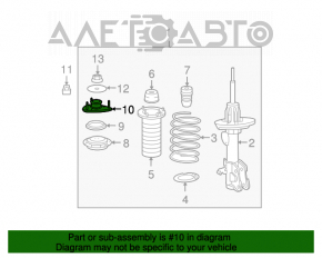 Опора амортизатора передняя левая Acura MDX 07-13 OEM