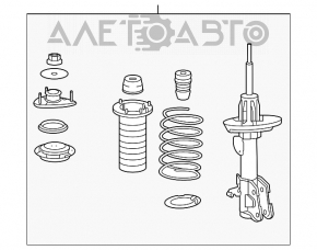 Стойка амортизатора в сборе передняя левая Acura MDX 07-13