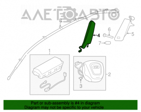 Airbagul pentru scaunul din stânga Audi Q5 8R 09-17