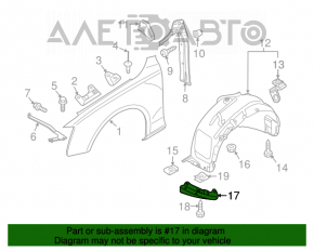 Bara noroi față stânga Audi Q5 8R 09-17