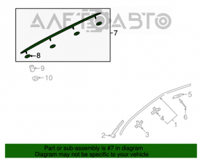 Barele longitudinale Audi Q5 8R 09-17 crom, zgârieturi