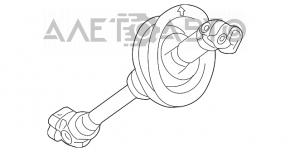 Cruce de direcție pentru Audi Q5 8R 09-17, nou, neoriginal.