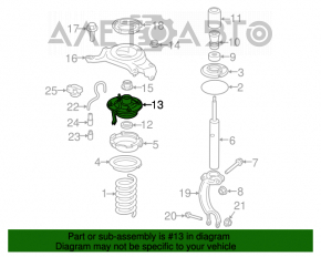 Suport amortizor fata stanga Audi Q5 8R 09-17 nou original OEM