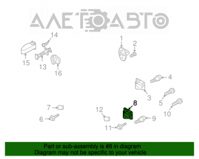 Buclele ușii din față dreapta superioară Audi A4 B8 08-16, noi, originale OEM