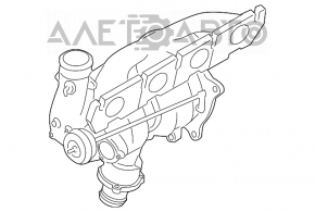 Турбина Audi A4 B8 08-12 дорест 2.0T