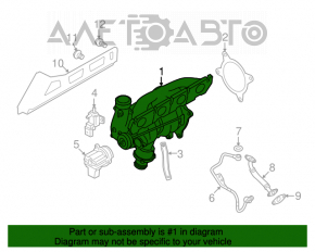 Turbina Audi A4 B8 08-12 restilizată 2.0T