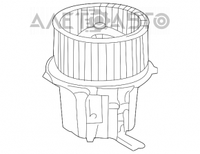 Motorul ventilatorului de încălzire pentru Audi Q5 8R 09-12, nou, neoriginal.