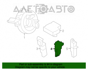 Senzor airbag usa stanga Audi A4 B8 08-16