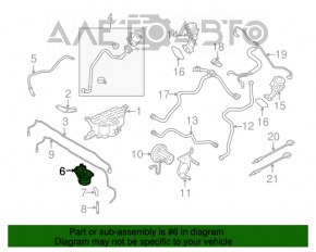 Pompa de absorbție Audi Q5 8R 09-17 2.0T