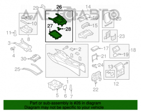 Maneta de schimbare a vitezelor pentru Audi Q5 8R 09-17