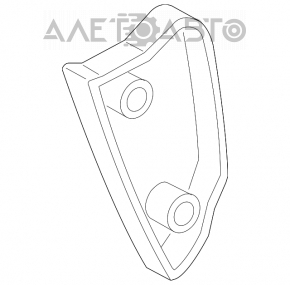 Capacul farului stâng Audi Q5 8R 09-17, nou, original OEM