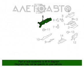 Motor deschidere hayon stânga Audi Q5 8R 09-17 nou original OEM