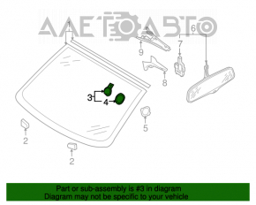 Senzor de ploaie Audi Q5 8R 09-17