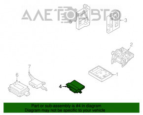 GATEWAY CONTROL MODULE Audi Q5 8R 09-17