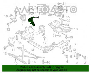 Suport motor dreapta Audi A4 B8 08-16 2.0T