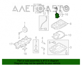 Radiator de ulei pentru motorul Audi Q5 8R 11-17 2.0T, hibrid