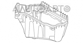 Corpul blocului ECU Audi Q5 8R 11-17