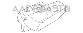 Воздухоприемник печки Audi A4 B8 08-16