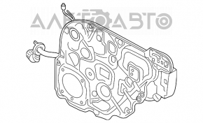 Geam electric cu motor spate dreapta Jeep Renegade 15-