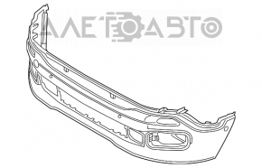 Bara fata goala Jeep Renegade 15-18 pre-restilizare Trailhawk, structura, zgarieturi