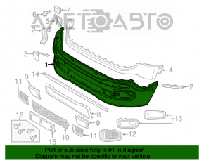 Bara fata goala Jeep Renegade 15-18 pre-restilizare Trailhawk, structura, zgarieturi