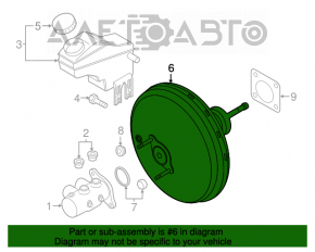 Amplificator de vidare pentru vacuum Jeep Renegade 15-