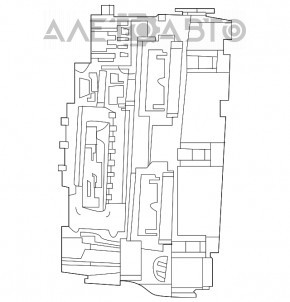 Modul de control al caroseriei Jeep Compass 17-