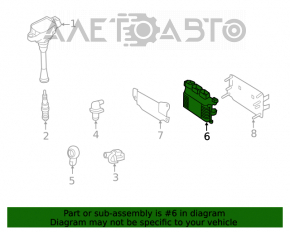 Блок ECU компьютер двигателя Nissan Altima 19- 2.5 NEC039-657